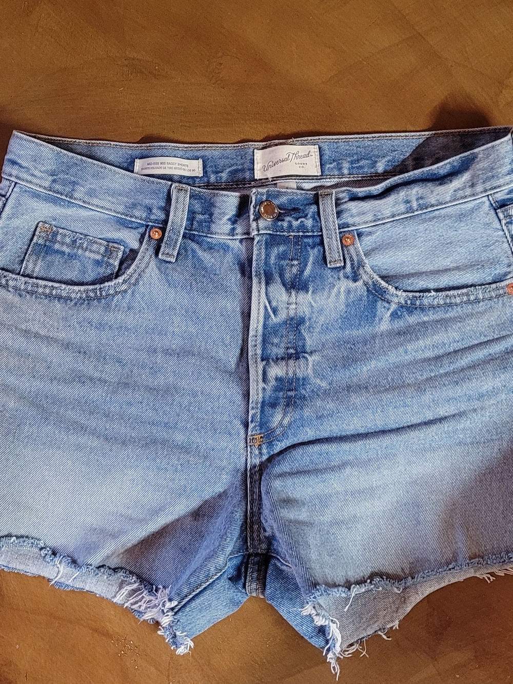 Universal Thread Light Blue Denim 90s Cutoff Shorts - Women's Size 8